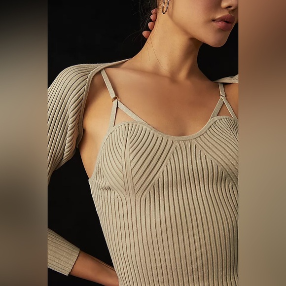 By Anthropologie Tops - Anthropologie Ribbed Sweater Tank